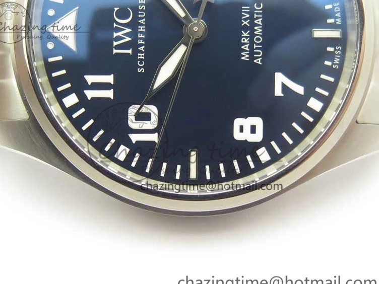 MIROTIME 1231 Mark XVII IW327014 Le Petit Prince MKS 1:1 Best Edition Blue Dial on SS Bracelet MIYOTA 9015 V FastDry 7191